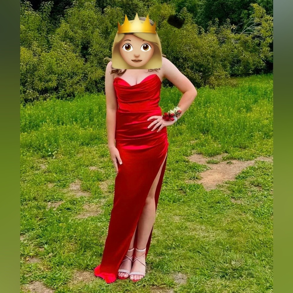Alyce Paris Red Prom Dress